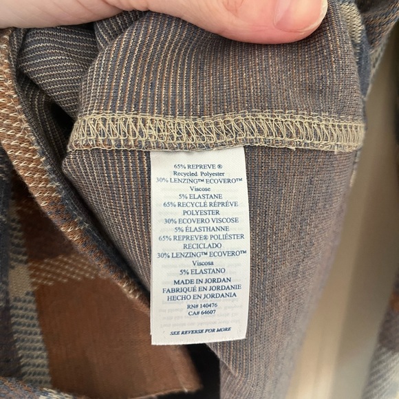 Faherty The Legend Sweater Shirt Rockland Plaid M - Picture 6 of 6
